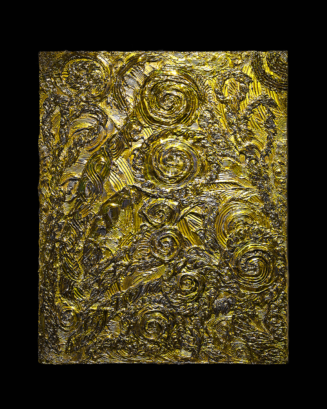 MANDALA / F30号 / 24K Full Gold