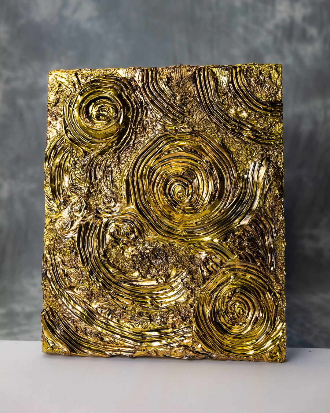 Mandala F8号 24K Full Gold